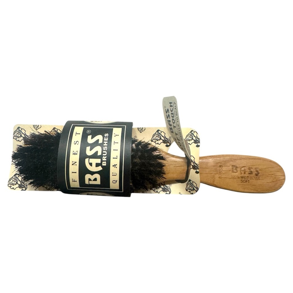 Brush - Classic 100% Soft Wild Boar Bristles Light Long Bamboo Handle